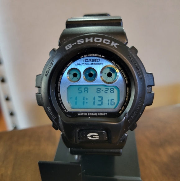 G-Shock Ltd Edition Mirror Dial Series Digital Watch - DW-6900NB-1 - Picture 3 of 7